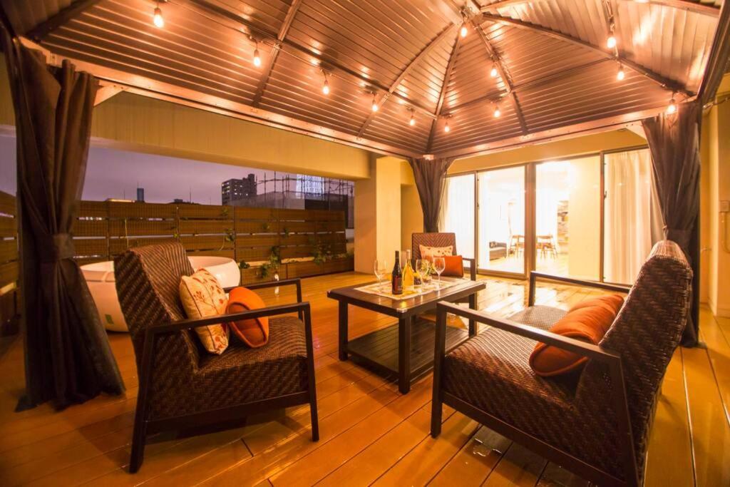 Appartamento Oshiage Sky View Terrace Penthouse Tokyo Esterno foto