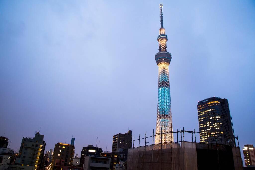 Appartamento Oshiage Sky View Terrace Penthouse Tokyo Esterno foto