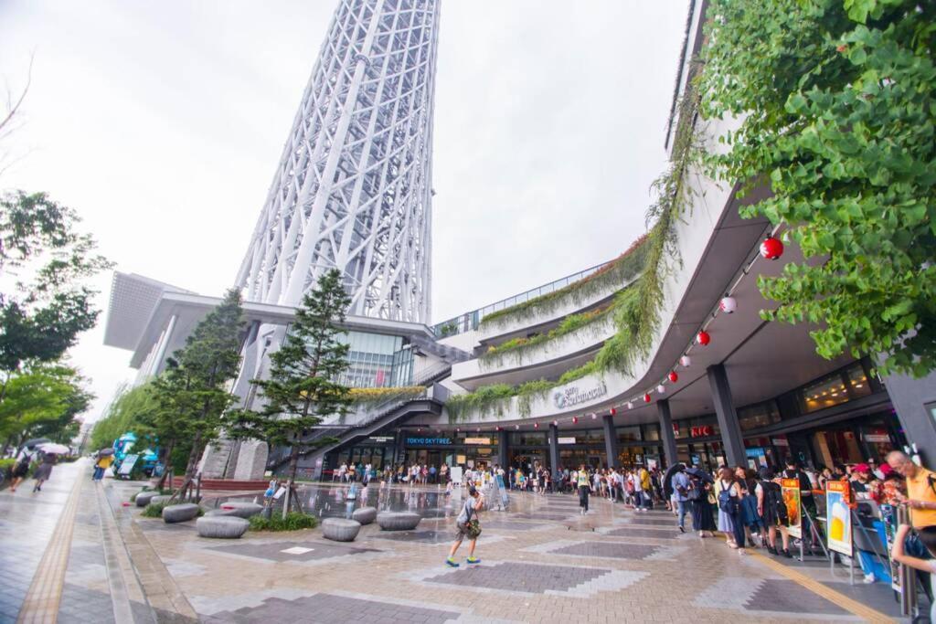 Appartamento Oshiage Sky View Terrace Penthouse Tokyo Esterno foto